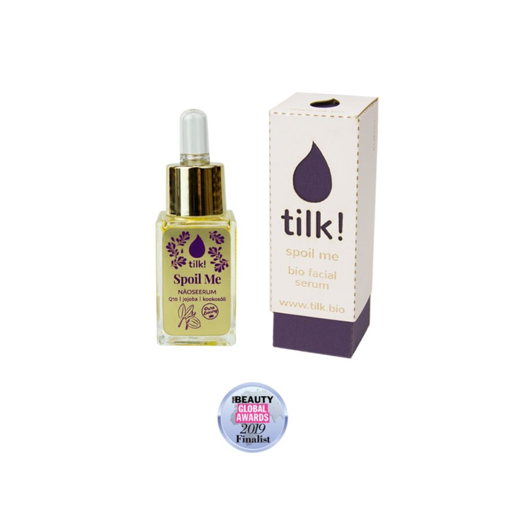 Tilk! Spoil Me Anti-Ageing Face Serum with Q10 | Natural Collagen Boosting Formula