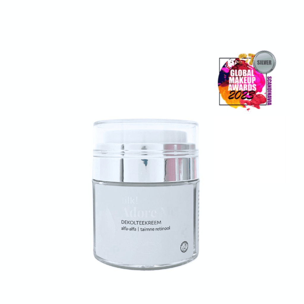 Tilk! Adore Me Décolleté Cream | Anti-Aging Neck Cream with Plant-Based Retinol (Bakuchiol)